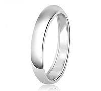 Anello Fedina in Argento 925 Rodiato con Incisione Personalizzata Gratuita 15