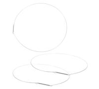 Anello Fermacuffia Lavatrice 34cm in Acciaio Inox, 3 Pezzi