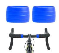 Anello Fissaggio Nastro Manubrio in Silicone | Fascetta Coprigrip Antiscivolo per Nastro Manubrio | Fascette Decorativi Universali per Ciclismo Urbano e Pendolarismo