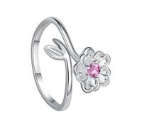 Anello floreale, elegante gioiello da | Anelli semplici e alla , per donne e ragazze, da indossare tutti i giorni, spiaggia, vacanze, festival musicali, appuntamenti, serate, San