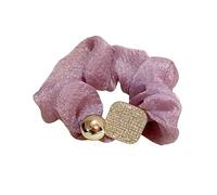 Anello for capelli con fibbia in strass scintillanti - Copricapo a bolle for l'intestino crasso for le donne(Pinkpurple)