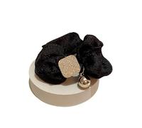 Anello for capelli con fibbia in strass scintillanti - Copricapo a bolle for l'intestino crasso for le donne(black)