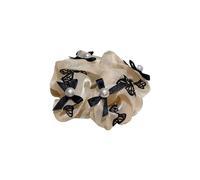 Anello for capelli con intestino crasso e fiocco in pizzo - Elegante fascia for capelli in rete, accessori for capelli