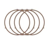 Anello for rullo for microonde, 4 pezzi, for forno a microonde, piatto girevole, anello di supporto for vassoio for piastra in vetro