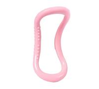Anello for yoga con massaggio a rullo, anello for stretching for spalle aperte e schiena, Pilates yoga stretching (Size : Regular Pink)
