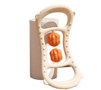 Anello for yoga con massaggio a rullo, anello for stretching for spalle aperte e schiena, Pilates yoga stretching (Size : Orange)