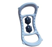 Anello for yoga con massaggio a rullo, anello for stretching for spalle aperte e schiena, Pilates yoga stretching (Size : Blue)