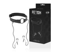 Anello Gag Con Morsetti Per Capezzoli Fetish Submissive