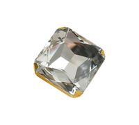 Anello geometrico esagerato per le donne anniversario di matrimonio dichiarazione grande rettangolare strass regolabile Comfort Fit anelli da dito 42 g cristallo taglio principessa diamante finto
