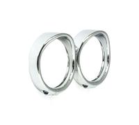 Anello ghiera con visiera frecce cromato anteriore e posteriore touring e softai