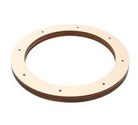 Anello Ghirlanda Legno - Set 4 Pezzi, Cerchi Pregucciati | Modulo Ghirlande Porta Parete Packunit, Corona Rotonda Artigianato Fai Da Te Setunit with Cerchio Floreale Decorativo Legno Naturale