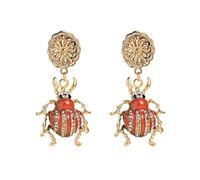 Anello Giraffa Orecchini a goccia in lega di diamanti Orecchini a bottone adatti a donne e ragazze ti fanno sembrare alla moda e carino adatto a tutte le occasioni Anelli Delle Madri (2-A, One Size)