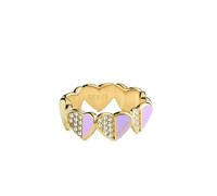 anello GUESS lovely anello YELLOW GOLD/LILAC 54 scelta=P YELLOW GOLD/LILAC JUBR
