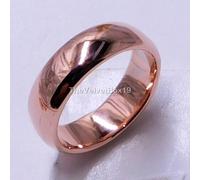 Anello impilabile da uomo fascia in rame massiccio puro nuovo arrivo fatto a ...