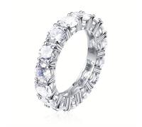 Anello in 925 con moissanite da 7Ct, design in stile retrò agli . Questa versatile creazione unisce eleganza con un tocco .