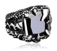 Anello in acciaio inossidabile Dragon's Claw (10)