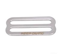 Anello in acciaio inossidabile per cinture di peso per immersioni, supporta l'uso ripetuto senza compromettere l'integrità strutturale (4)