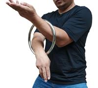 Anello in acciaio inossidabile Wing Chun per esercizi fisici, robusto Taiji