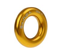 Anello in alluminio 22KN Rappel Bail-Out Rappelling Rigging Arrampicata Salvataggio Oro