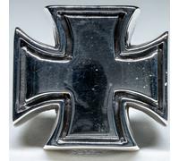 Anello In Argento 925 Con Croce Di Ferro Maltese Schwartz Celtico Biker Gotico