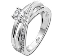 Anello In Argento LOTUS Con Pietra Zirconia 925 Argento Trendy JLP3732-3-116