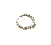 Anello in argento sterling con texture ruga versione coreana del senso di design delle donne -J0547