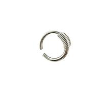 Anello in argento sterling geometrico diviso senso del design delle signore coreane -J0543