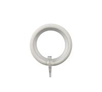 Anello in ferro per bastone tenda bianco 27 mm 8 pz Bianco