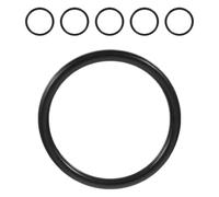Anello in Gomma per Ciotola Sonora, 6 Pezzi Neri Antiscivolo | Leggero e Portatile, e Uso Altri Oggetti, Stabilità Multipla per Musicisti in Viaggio