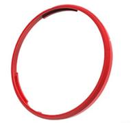 Anello in metallo accessorio progettato specificamente per il montaggio di lenti per rafforzare la narrativa e la presenza di design (rosso)