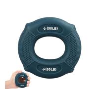 Anello in silicone per allenare le dita, l'avambraccio e la presa | Forza Squeezer esercizi Grip Trainer, mano, dita, avambracci, rafforzatore per rafforzare i muscoli, arrampicata, atleti W