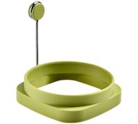 Anello in silicone per uova, rotondo, quadrato, resistente al calore, in | silicone, forme rotonde e quadrate, resistente al calore fino a 230 °C, antiaderente per superficie, facile da pulire