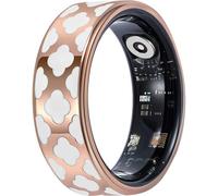 Anello Taglia 12 Modello Ursa Motivo Geometrico e Custodia di Ricarica