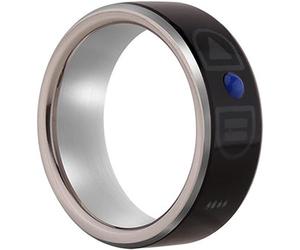 Anello intelligente Bluetooth.Controlla i flips video brevi e liker il video. Leggi gli ebooks.Telecomando del telefono Selfie, interruttore di musica, ricarica magnetica. Compatibile NFC,ipx8. (8#)