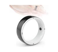 Anello intelligente multifunzione con lettore IC ID NFC, 6 schede RFID integrate e 2 pietre per salute, taglia L