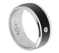 Anello Intelligente NFC Multifunzione Indossabile Alla Moda per lo Scambio di Dati e la Gestione delle Applicazioni Perfetto per L'uso Quotidiano (taglia11)