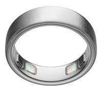 Anello intelligente Oura Ring 5 Taglia 13 Bluetooth GPS IPX8 Ricaricabile Titanio Argento