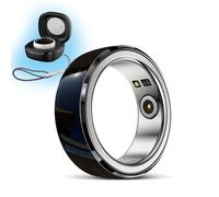 Anello intelligente per il monitoraggio della salute, IP68, Bluetooth, per fitness e sonno, monitoraggio della frequenza cardiaca e dell'ossigeno nel sangue, ottimo regalo per uomini e donne