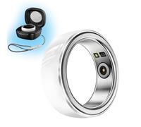 Anello intelligente per il monitoraggio della salute, IP68, Bluetooth, per fitness e sonno, monitoraggio della frequenza cardiaca e dell'ossigeno nel sangue, ottimo regalo per uomini e donne