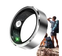 Anello intelligente per uomo e donna, impermeabile, per fitness e benessere, per uomo e donna, per il sonno, per l'uso in tutte le attività quotidiane, durante l'allenamento