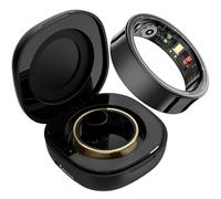 Anello intelligente per uomo e donna, IP68, impermeabile, per fitness, contapassi, calorie, monitoraggio del sonno, smartphone Android, iOS, promemoria fisiologico, monitoraggio delle attività