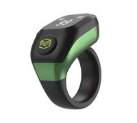 Anello intelligente per Zikr e preghiere quotidiane | Contatore digitale Tasbih con display da 0,42 pollici, dimensioni regolabili, tempo di standby lungo