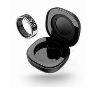 Anello intelligente R11C con schermo di visualizzazione Touch Ricarica wireless Tracker sanitario Frequenza cardiaca Monitor di ossigeno nel sangue Anello intelligente sportivo