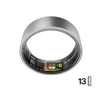 Anello intelligente Ultrahuman Ring AIR Taglia 13 Bluetooth 5.0 IPX Impermeabile 6 giorni Android iOS Titanio