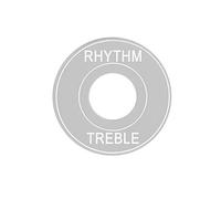 Anello Interruttore per Chitarra, 2 Pezzi in Alluminio Switch Poker Chip, Piastra Interruttore a Levetta per Chitarra Piastra Interruttore a Levetta Anello Rondella Alti Ritmo