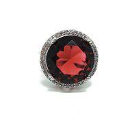 ANELLO KATE TONDO COLORATO IN ARG. 925 GIRO ZIRCONI AMFA0096, AMFA0097, AMFA0098