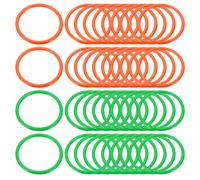 Anello lancio plastica 3.15", 60pz, per park, arancione/verde