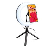 Anello LED con treppiede per video e foto