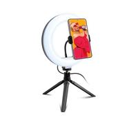 Anello LED con treppiede per video e foto
