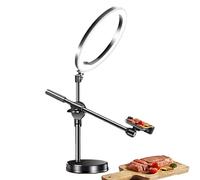 Anello Light Overhead, Articolazione del Supporto della fotocamera sopra la testa, Articolazione della fotocamera del Braccio Illuminazione video a LED per l'insegnamento , Fotografia di Vita
